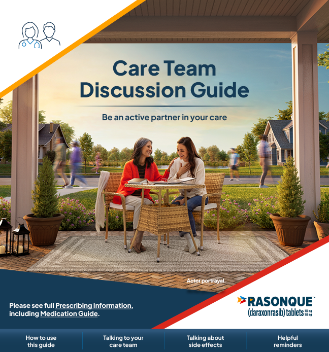 Care Team Discussion Guide cover